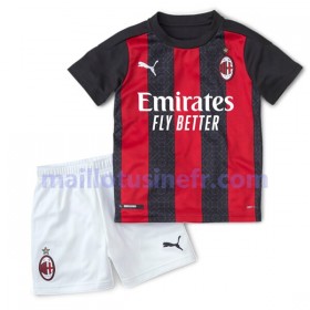 Maillot de Foot AC Milan Domicile 2020-21 - Enfant